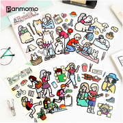 Cute Cartoon Life Diary Deco Stickers